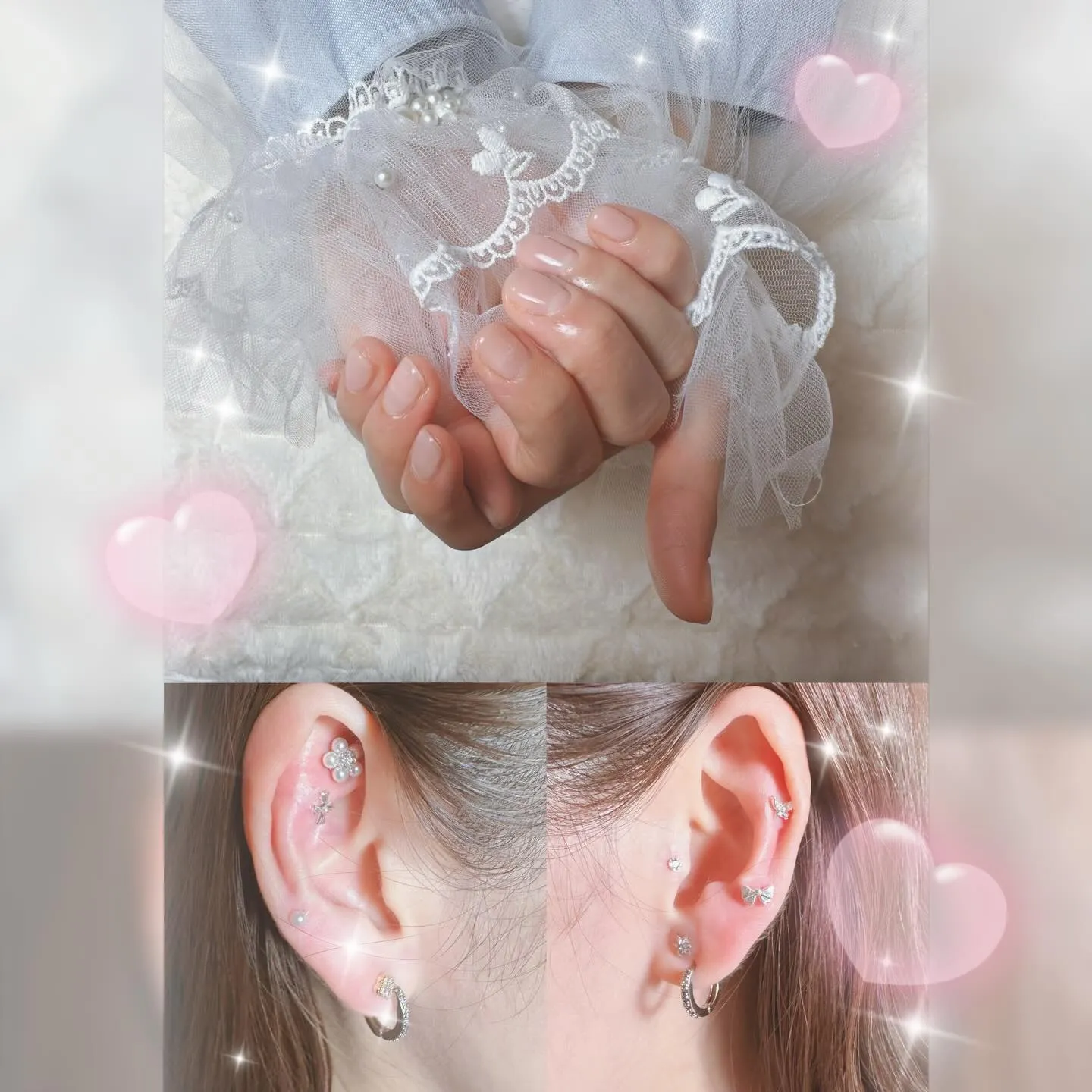 本日のお客様はお仕事上、スキンカラー・ヌーディーカラーをご希...